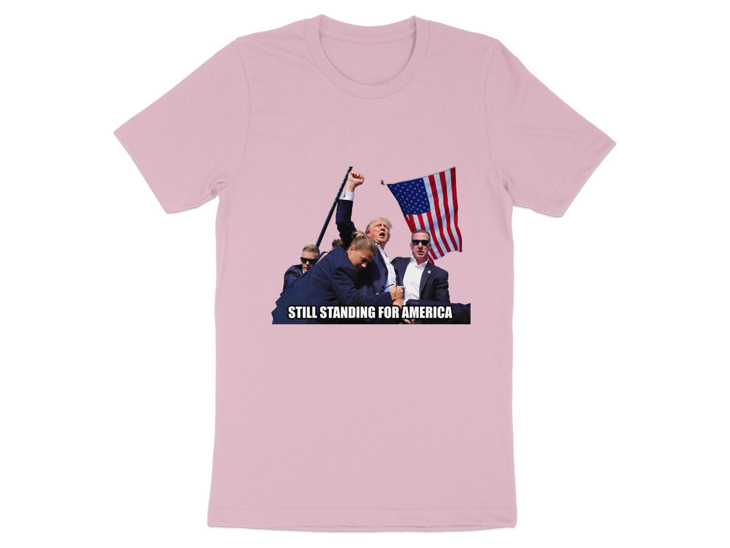 Still Standing for America - Iconic Trump Assassination Attempt T-Shirt