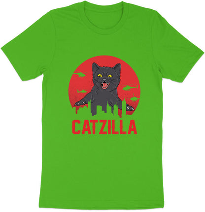 Catzilla: Feline Fury Tee - Urban Jungle Mayhem Edition