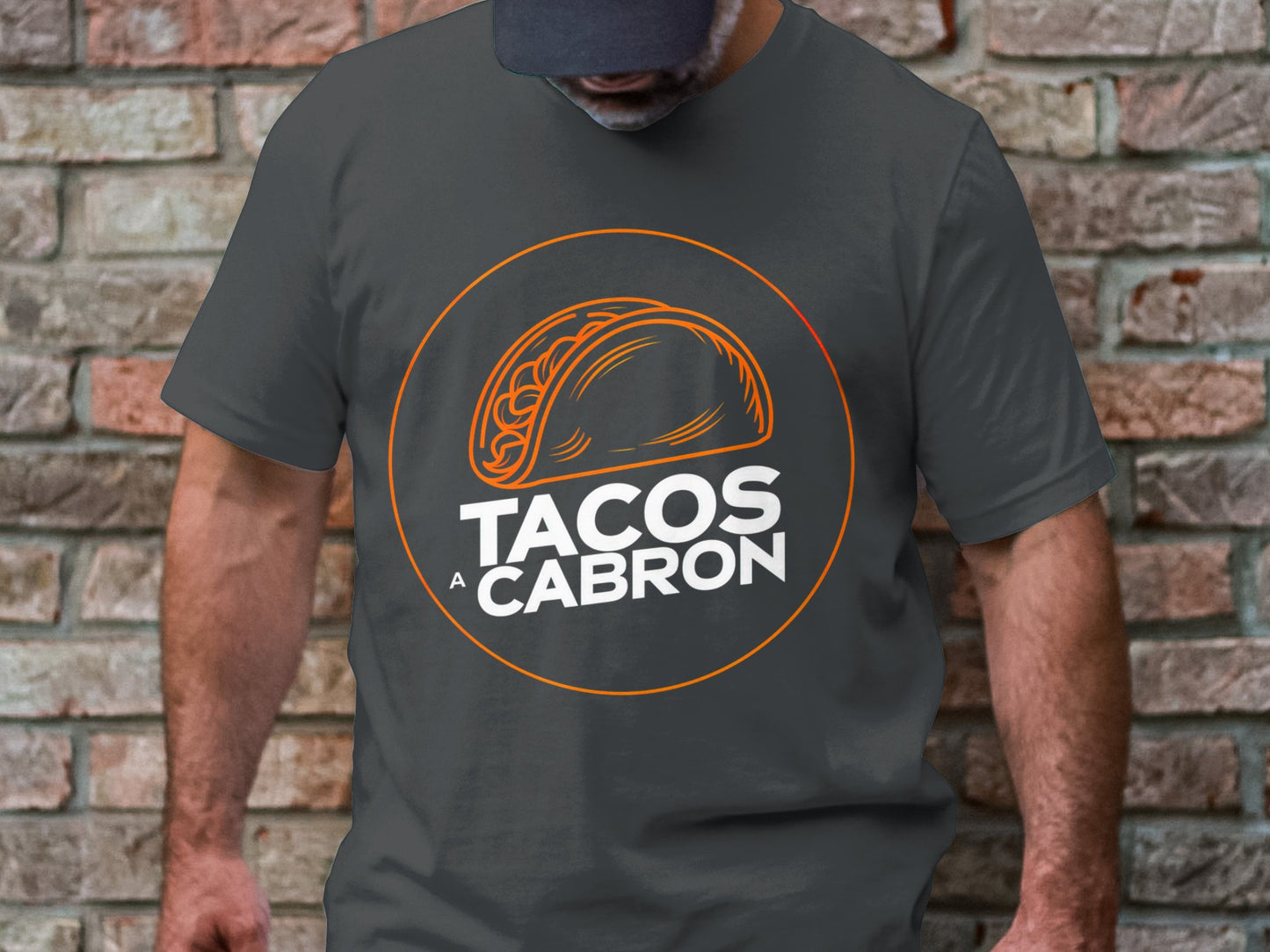 El Taco Cabron - Playful Line Art Tee