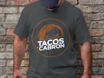 El Taco Cabron - Playful Line Art Tee