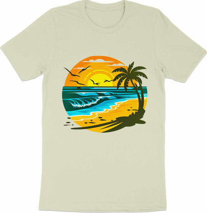 Dawn's Embrace - Beach Sunrise Tee