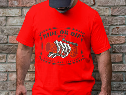 Ride or Die WFO - High Octane Dirt Bike Enthusiast Graphic Tee