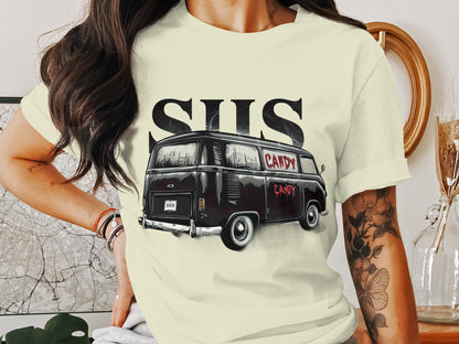 Candy Van Tee - Suspiciously Sweet