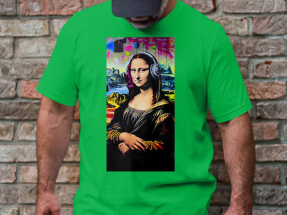 Renaissance Beats - Mona Lisa Headphones Tee