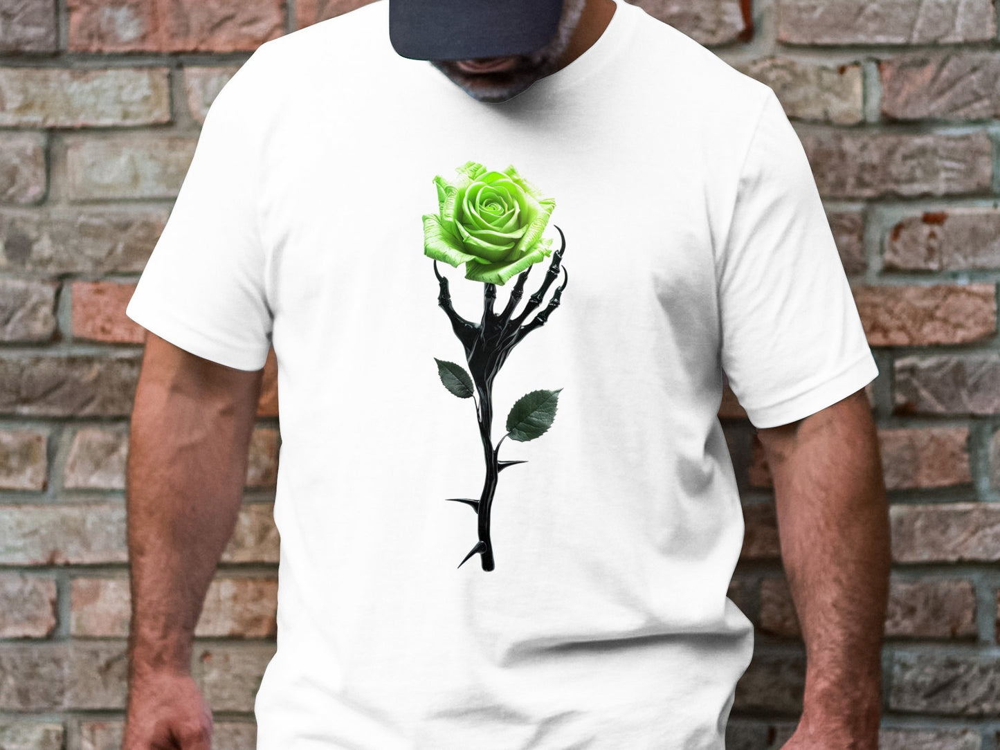 Eternal Blossom Tee - Surreal Rose of Timeless Beauty
