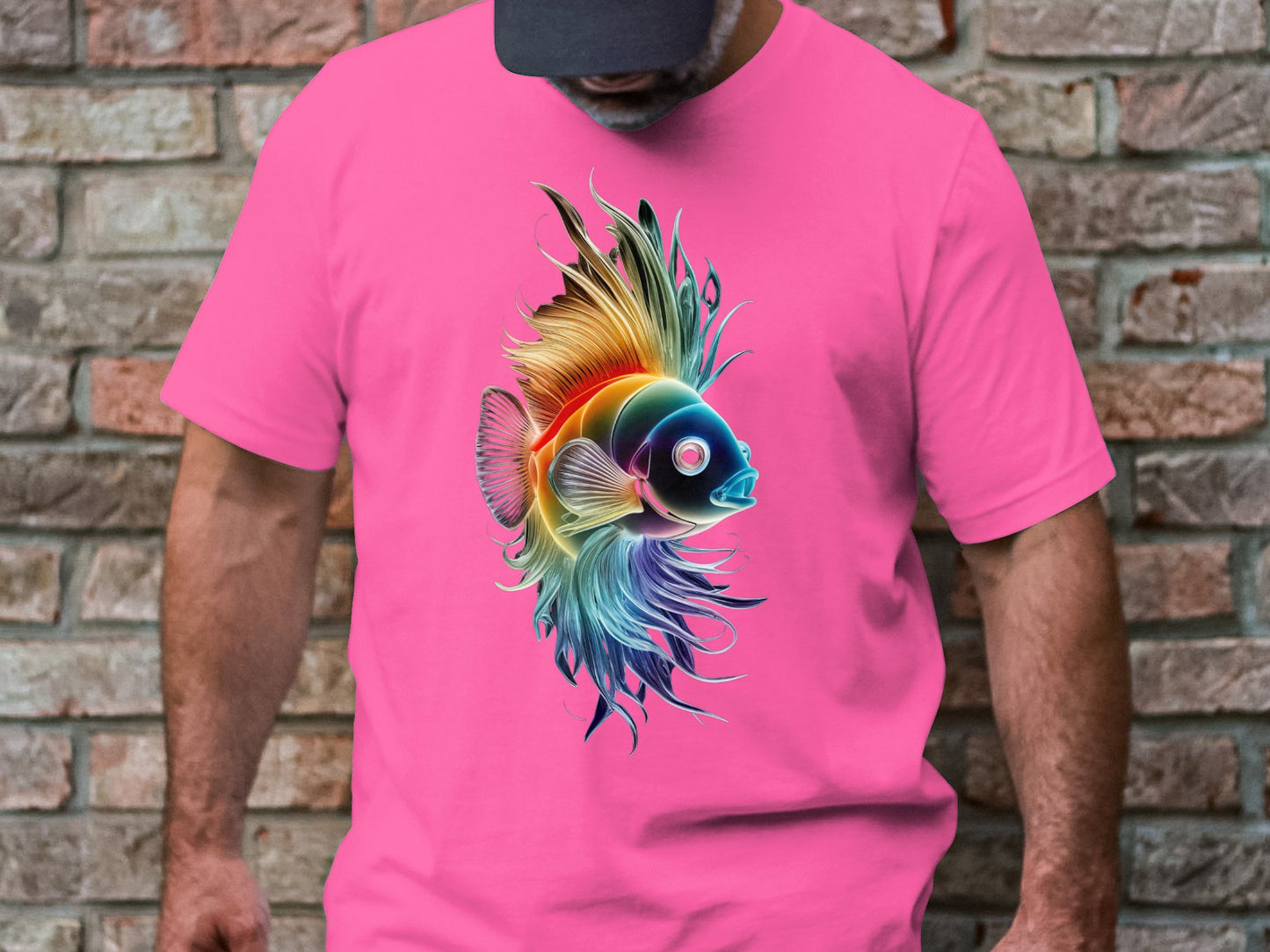 Betta Splendor Tee - Radiant Reef Dancer