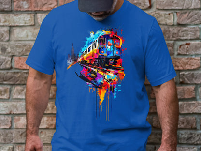 Metro Motion Tee - City Life in Vivid Strokes