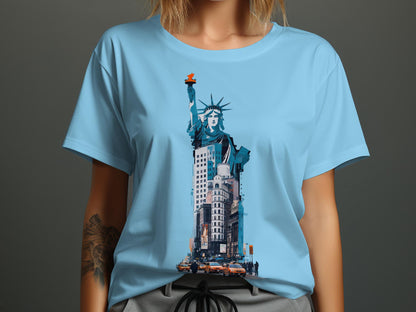 NYC Liberty - Iconic New York City Graphic Tee