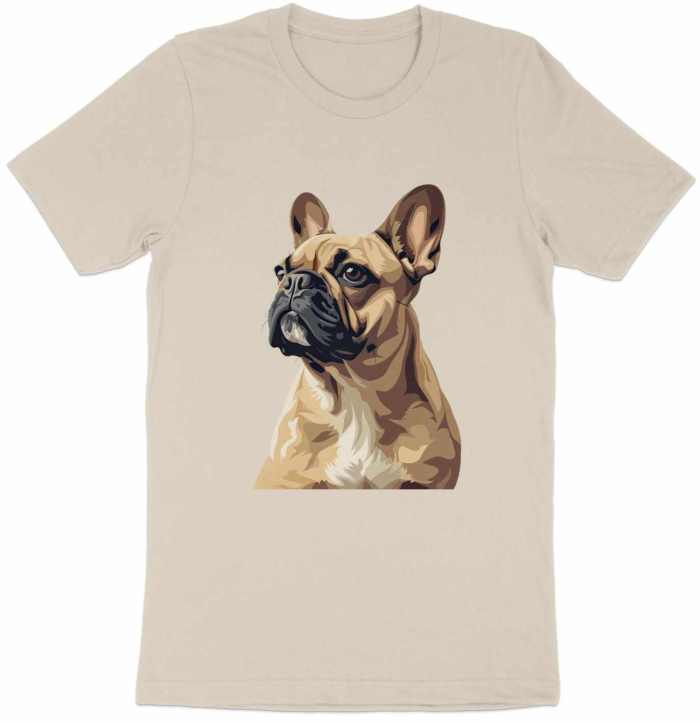 Noble Gaze French Bulldog Tee - Timeless Elegance