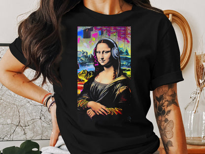Renaissance Beats - Mona Lisa Headphones Tee