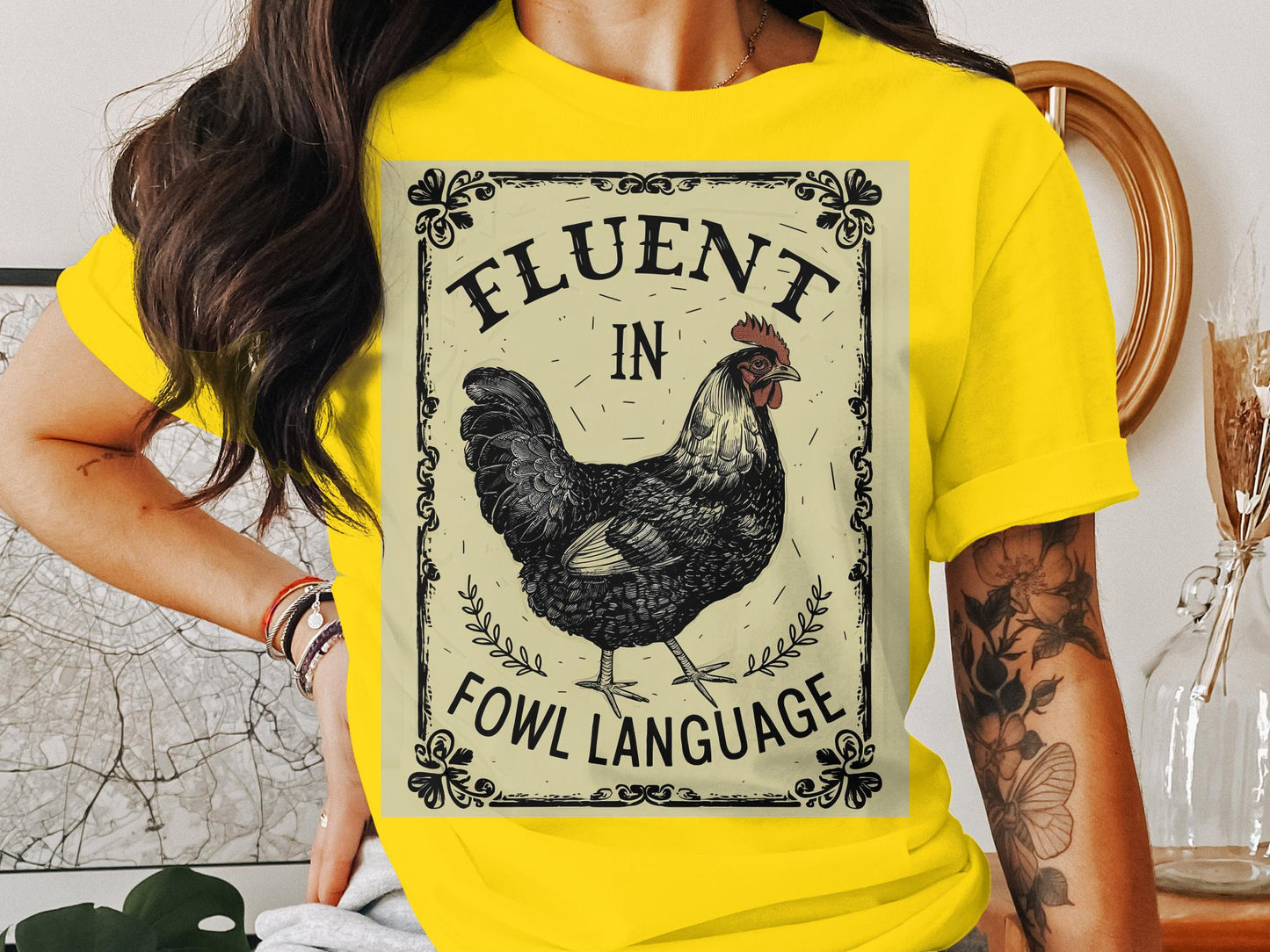 Cluckin Good Tee - Mastering Fowl Language