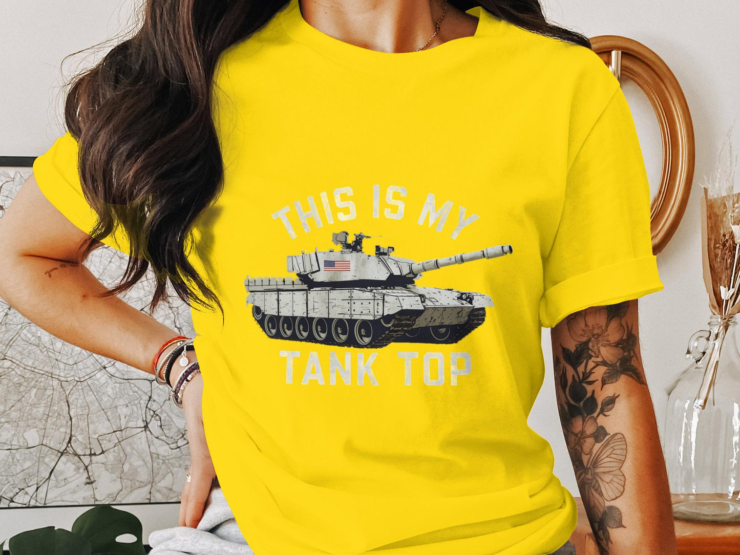 This Is My Tank Top - Military Humor T-Shirt