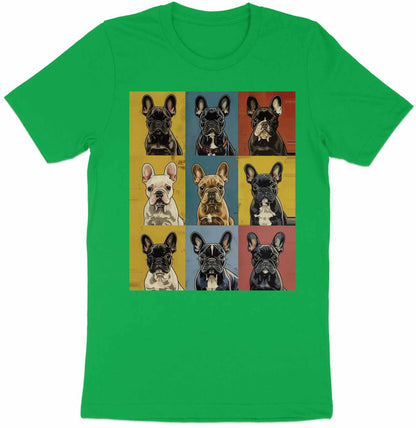Warhol Woofs Frenchie Tee - A Pop of Pup Personality