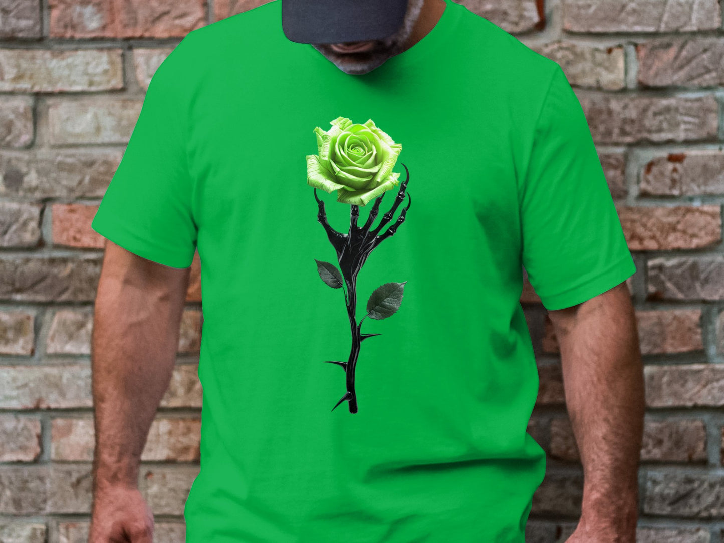 Eternal Blossom Tee - Surreal Rose of Timeless Beauty