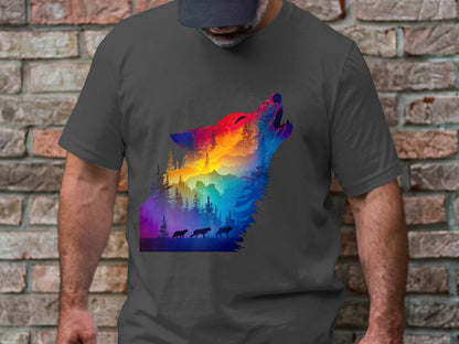 Wilderness Call Tee - Howl to the Mountains