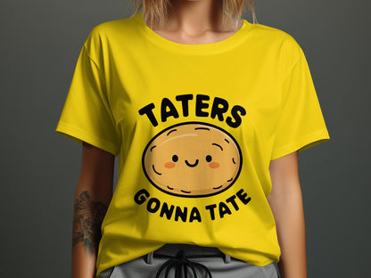 Taters Gonna Tate - Cute Potato Graphic Tee