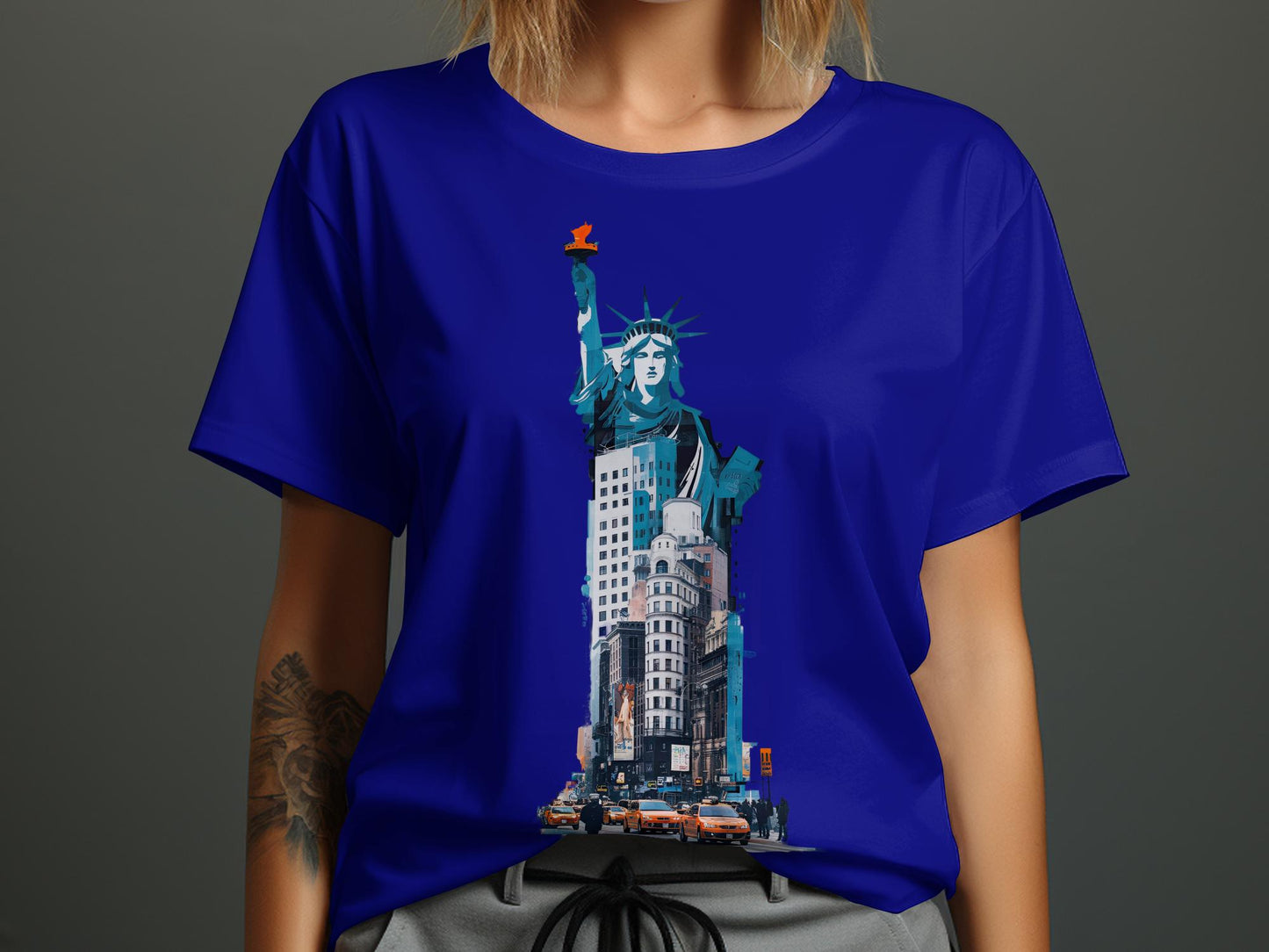 NYC Liberty - Iconic New York City Graphic Tee