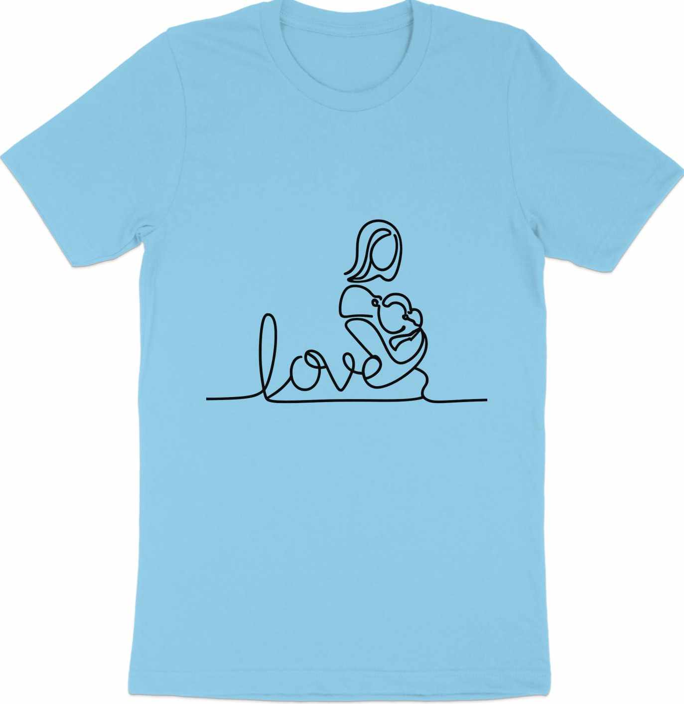 Mother's Love - Infinite Bond Line Art Tee