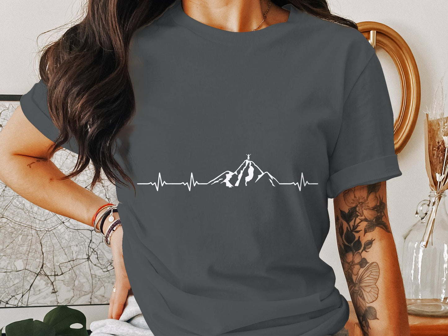 Pulse of the Mountains Minimalist T-Shirt