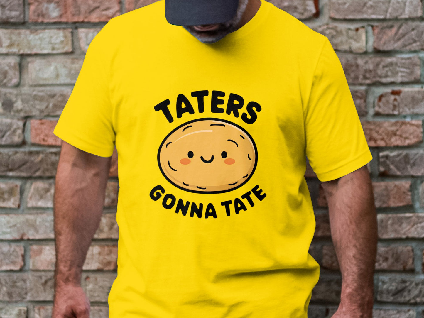 Taters Gonna Tate - Cute Potato Graphic Tee