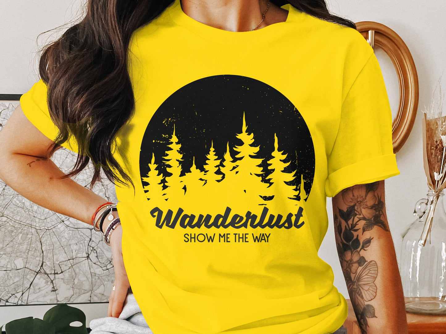 Eternal Voyager - 'Wanderlust' Compassion for Exploration Tee