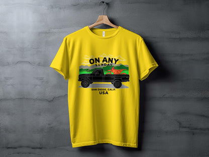 On Any Sunday -Motocross And Supercross Fans Fight Club Tee