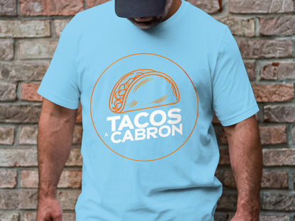 El Taco Cabron - Playful Line Art Tee