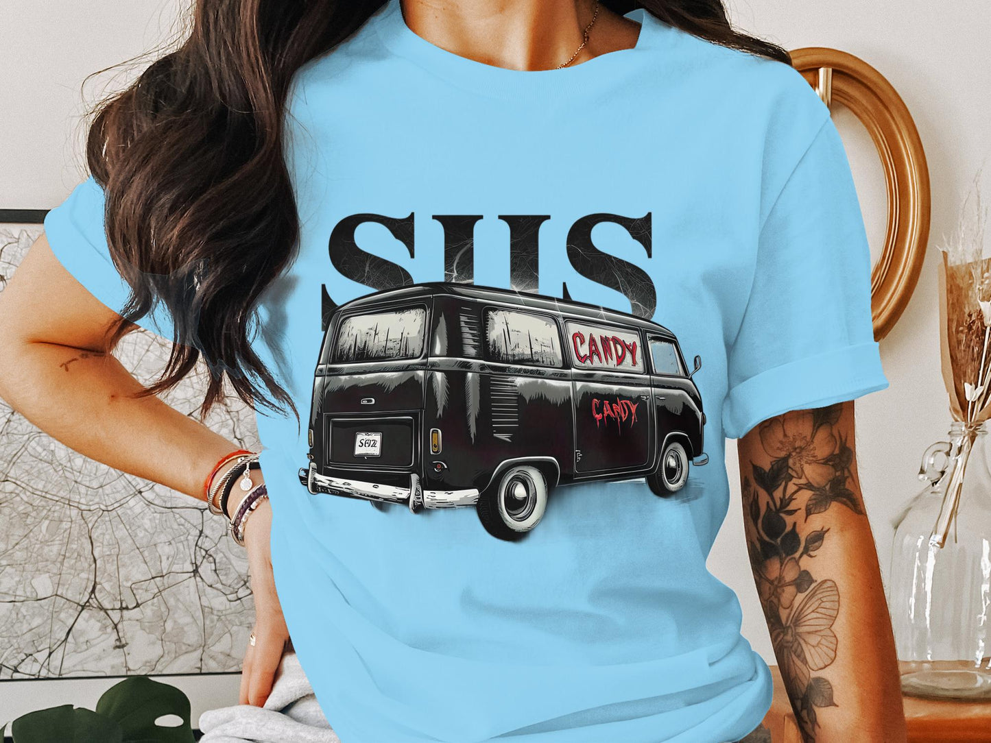 Candy Van Tee - Suspiciously Sweet