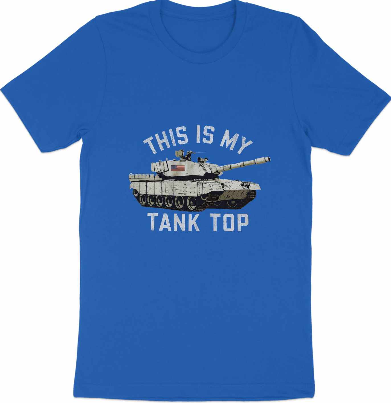 This Is My Tank Top - Military Humor T-Shirt