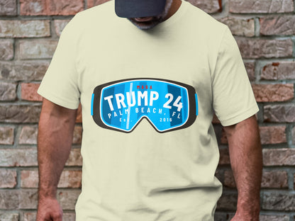 Patriotic Motocross - Trump 24 Palm Beach Graphic Tee