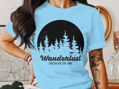 Eternal Voyager - 'Wanderlust' Compassion for Exploration Tee