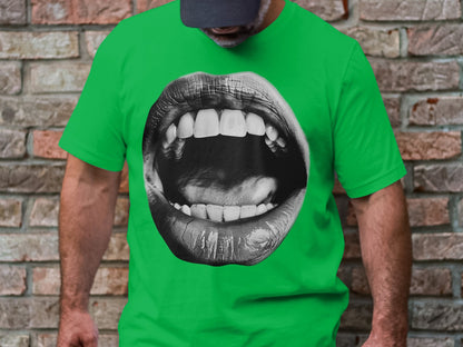 Speak Your Style Tee - Bold Expression in Black and White
