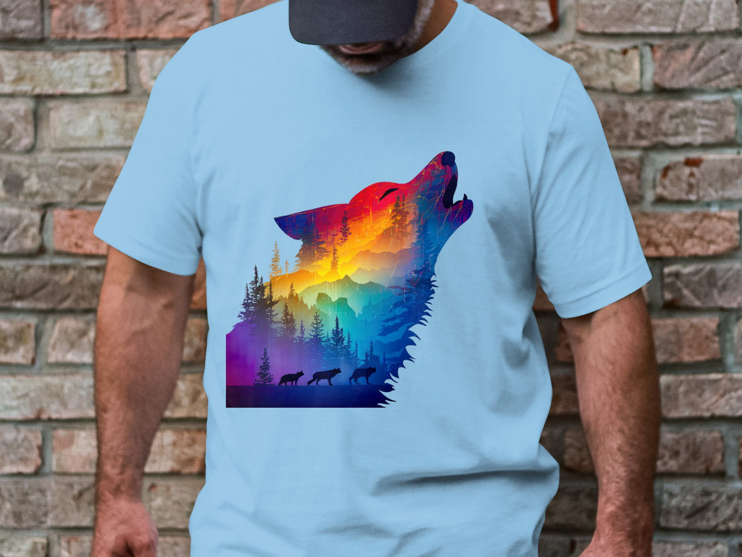 Wilderness Call Tee - Howl to the Mountains