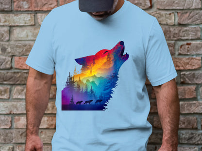 Wilderness Call Tee - Howl to the Mountains