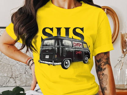 Candy Van Tee - Suspiciously Sweet