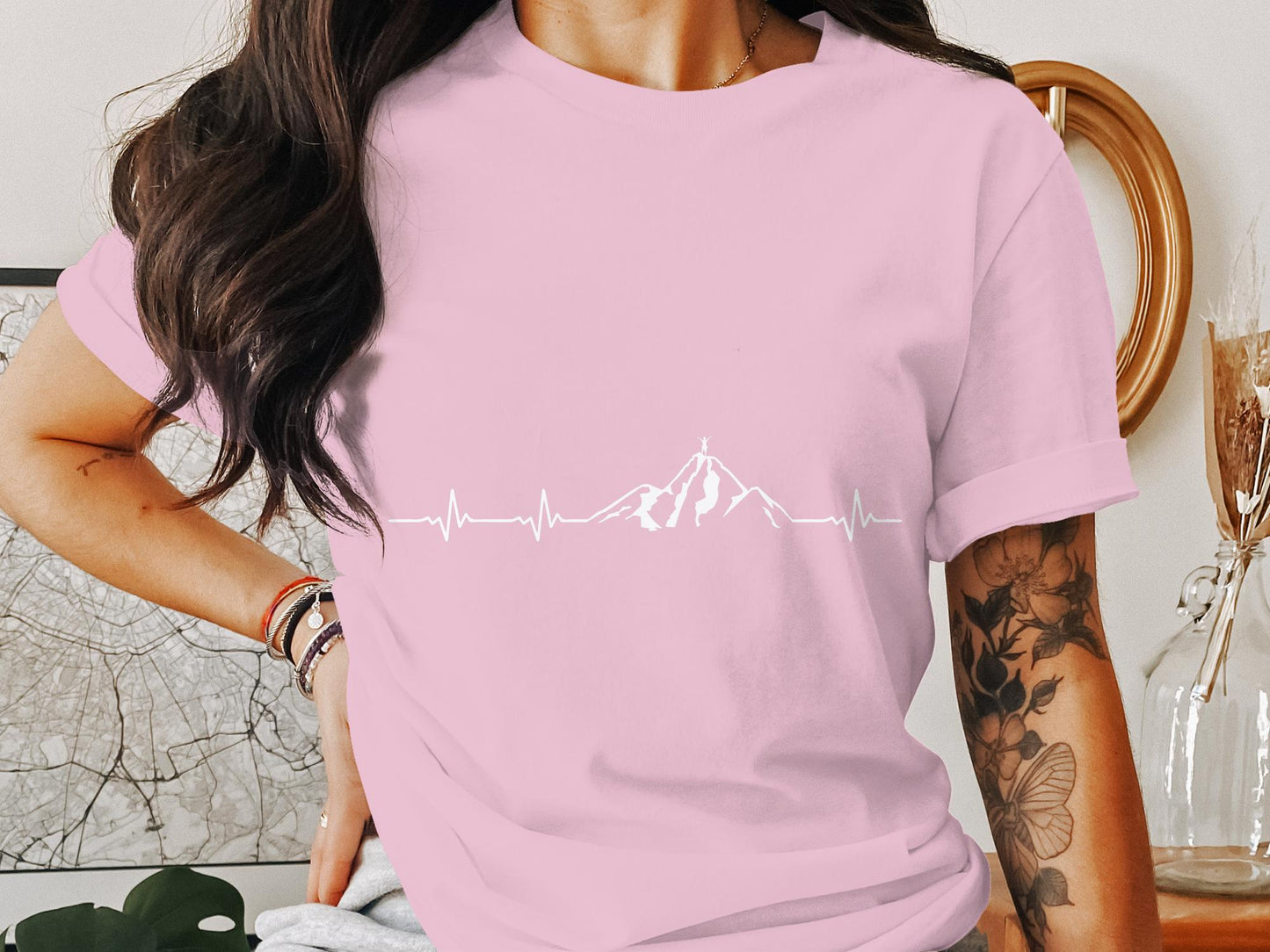 Pulse of the Mountains Minimalist T-Shirt