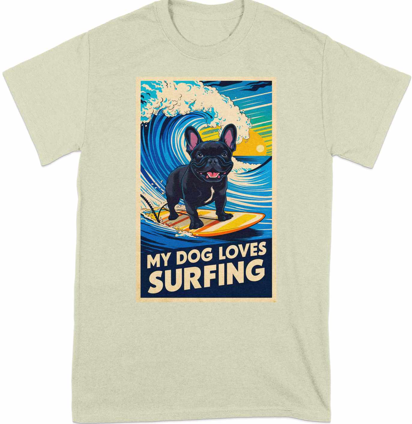 Surf's Pup Tee - Beach Wave Rider