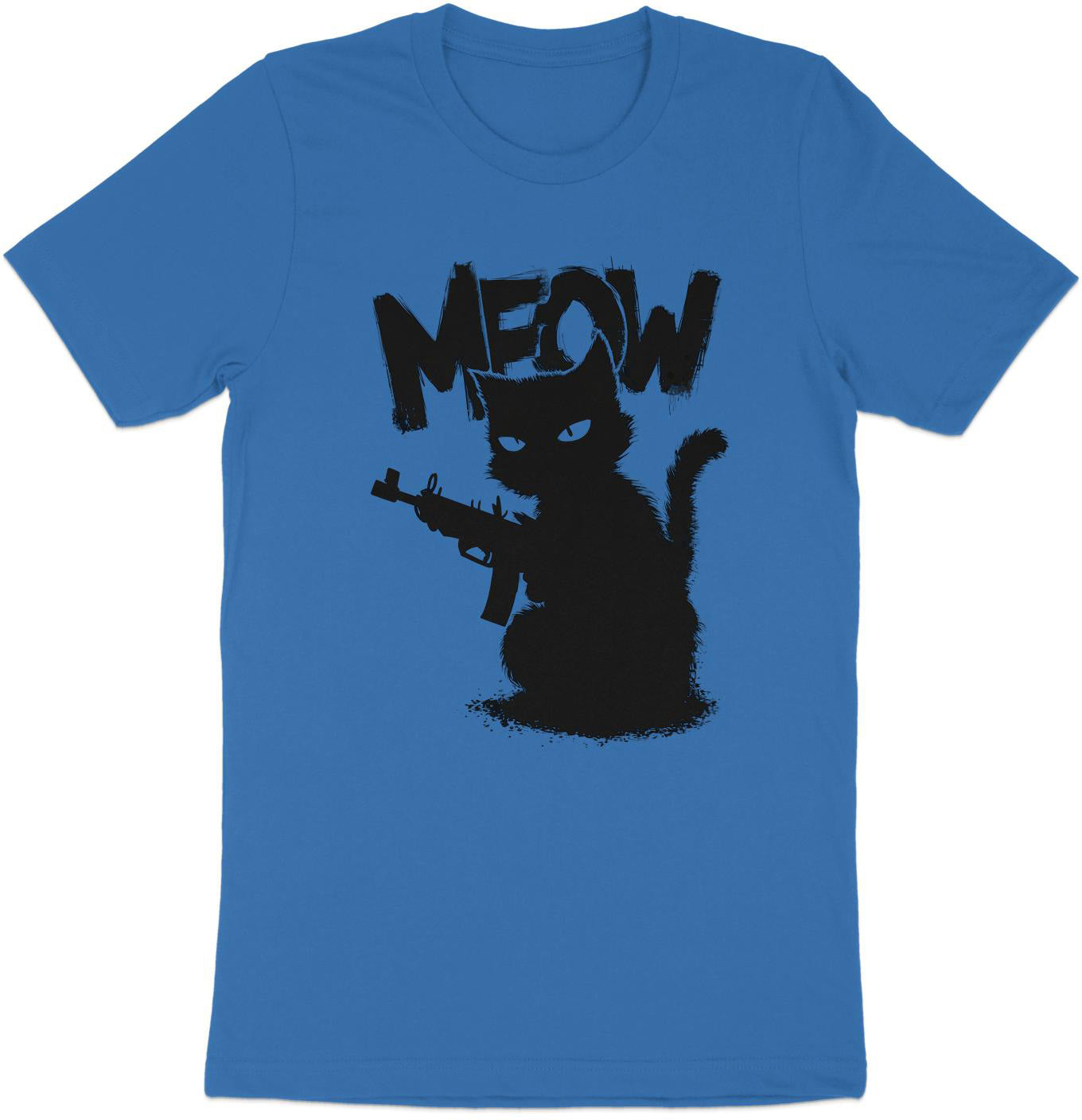 Rebel Meow - Fierce Cat Graphic Tee