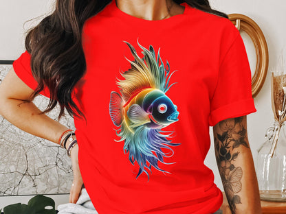 Betta Splendor Tee - Radiant Reef Dancer