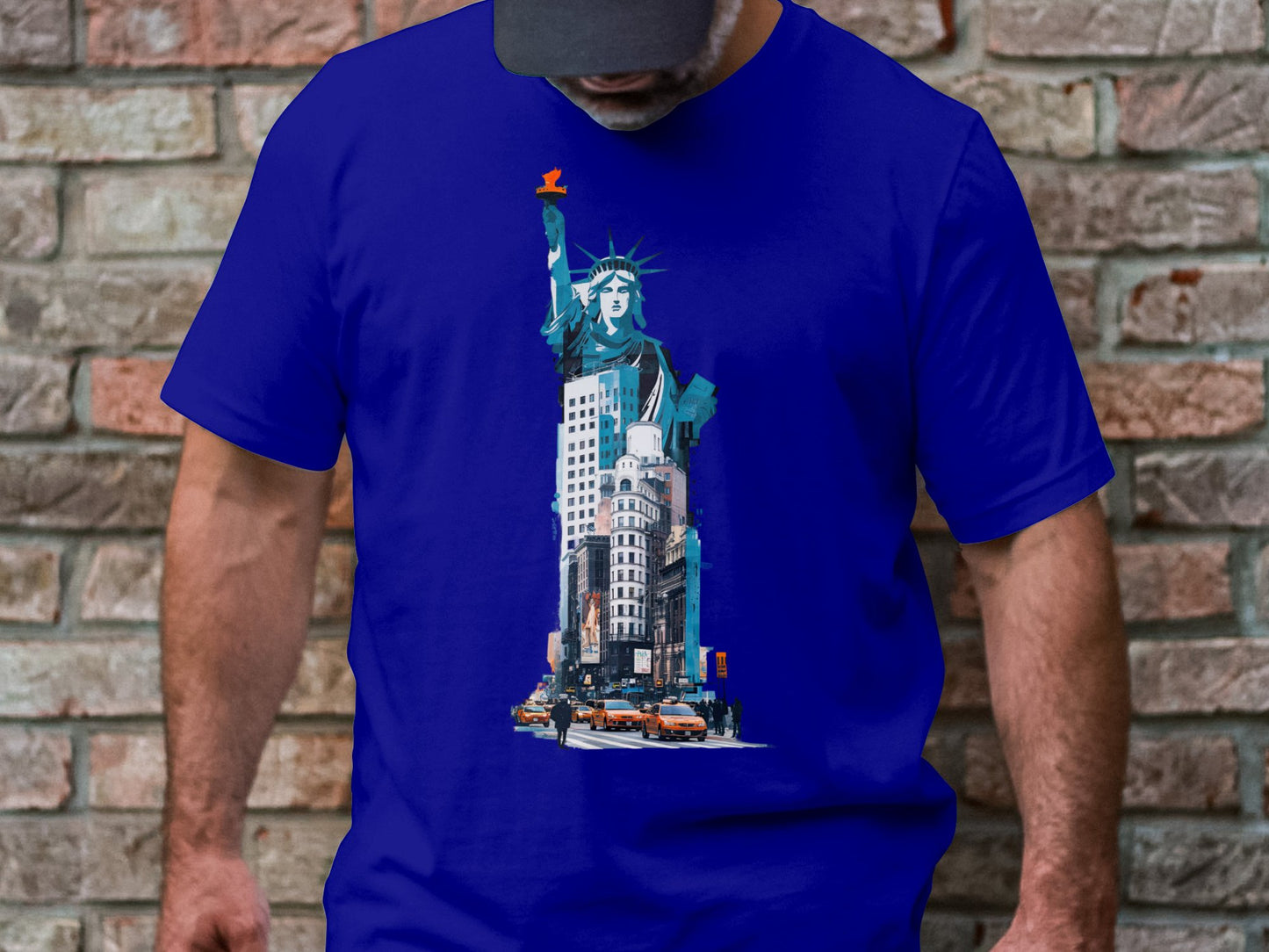 NYC Liberty - Iconic New York City Graphic Tee