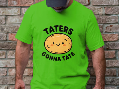 Taters Gonna Tate - Cute Potato Graphic Tee