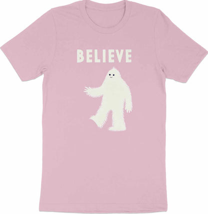 Believe in Yeti - Whimsical Yeti Graphic Tee