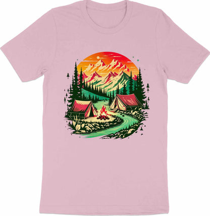 Bonfire Bliss by the River Tee – Embrace the Wilderness