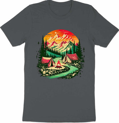 Bonfire Bliss by the River Tee – Embrace the Wilderness