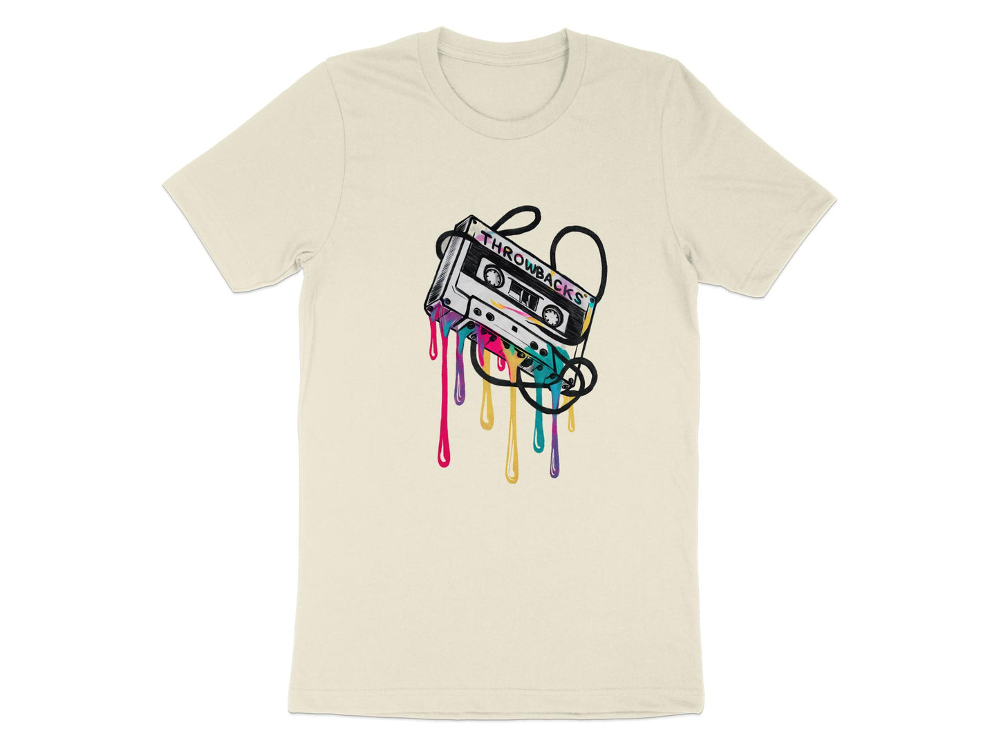Retro Vibes - Throwback Cassette Graphic Tee