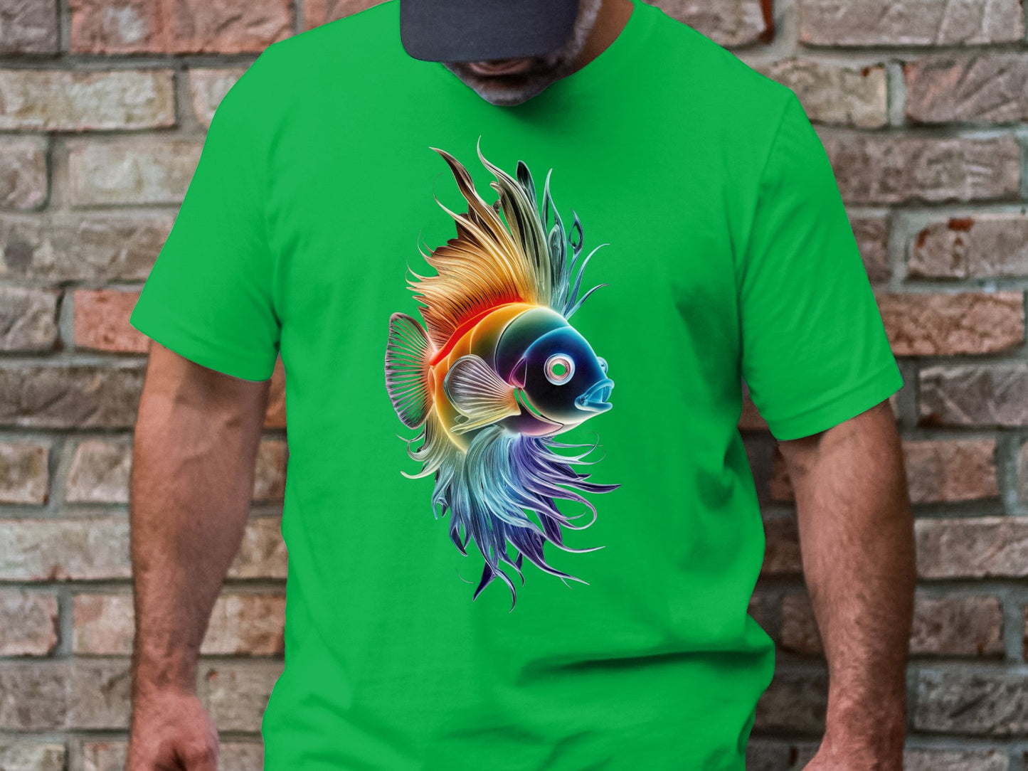 Betta Splendor Tee - Radiant Reef Dancer