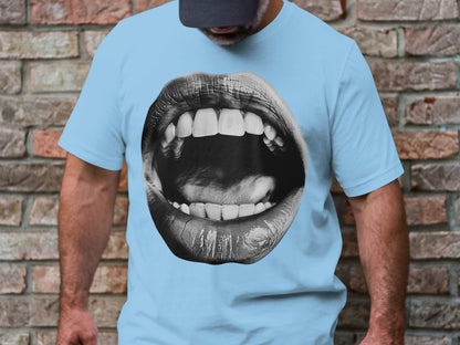 Speak Your Style Tee - Bold Expression in Black and White