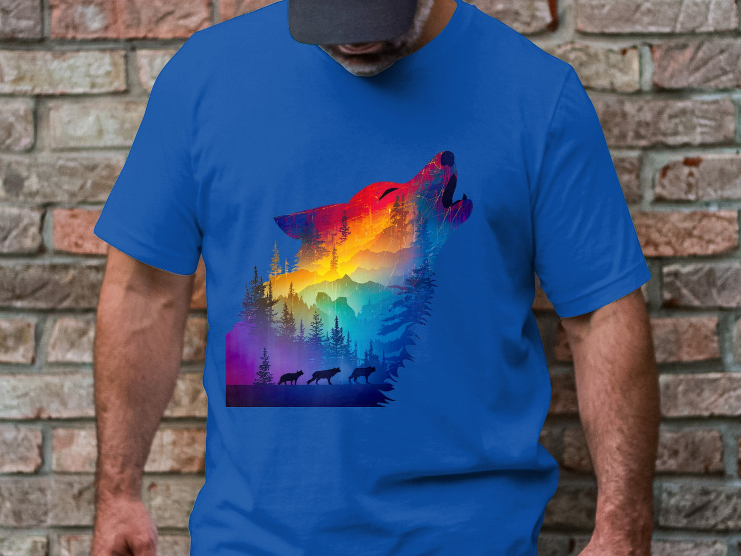 Wilderness Call Tee - Howl to the Mountains