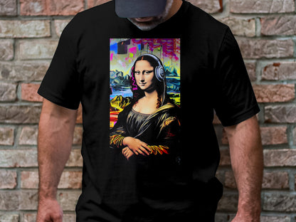 Renaissance Beats - Mona Lisa Headphones Tee