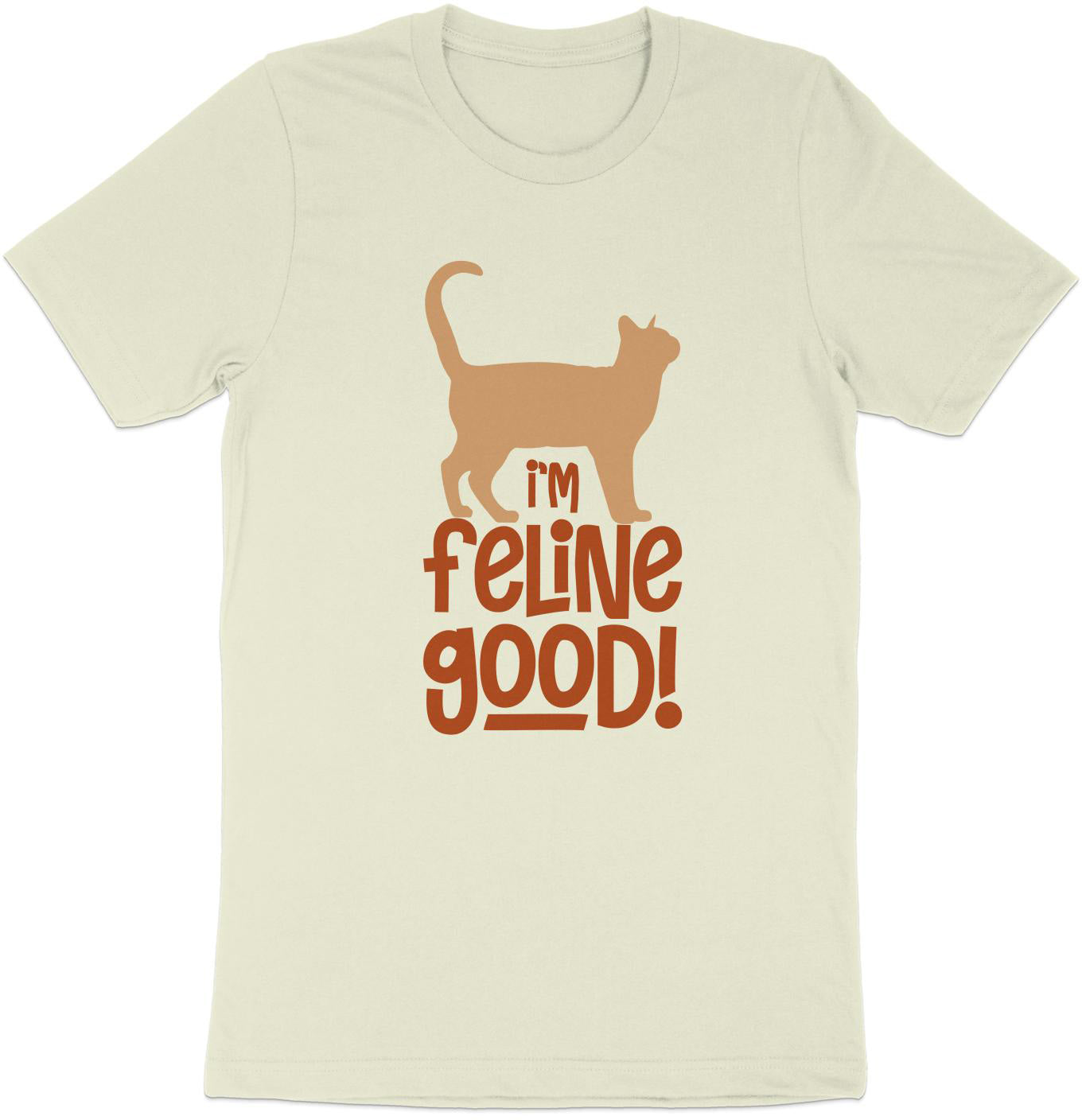 I'm Feline Good - Cat Silhouette Tee